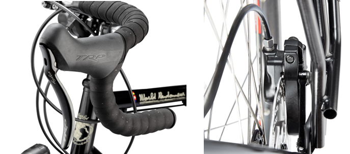 touring bike brakes