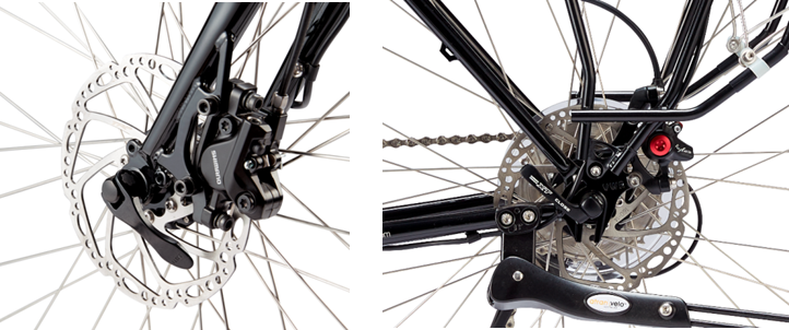 Touring best sale bike brakes