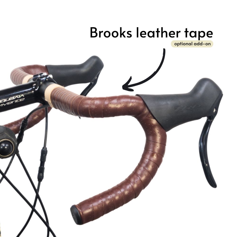Swabia - Brooks leather tape option