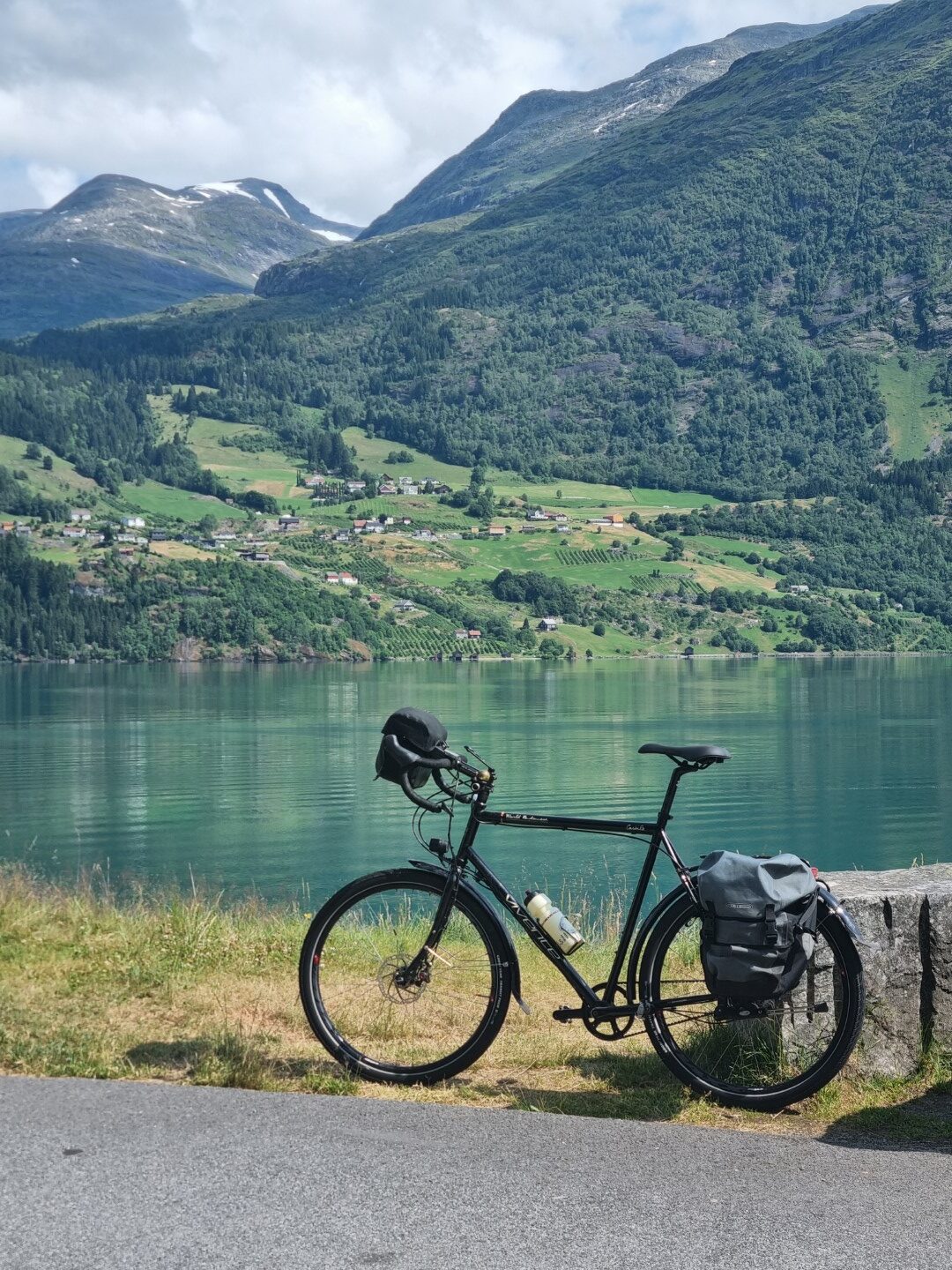 The Narrow Roads from Bergen to Trondheim in Norway