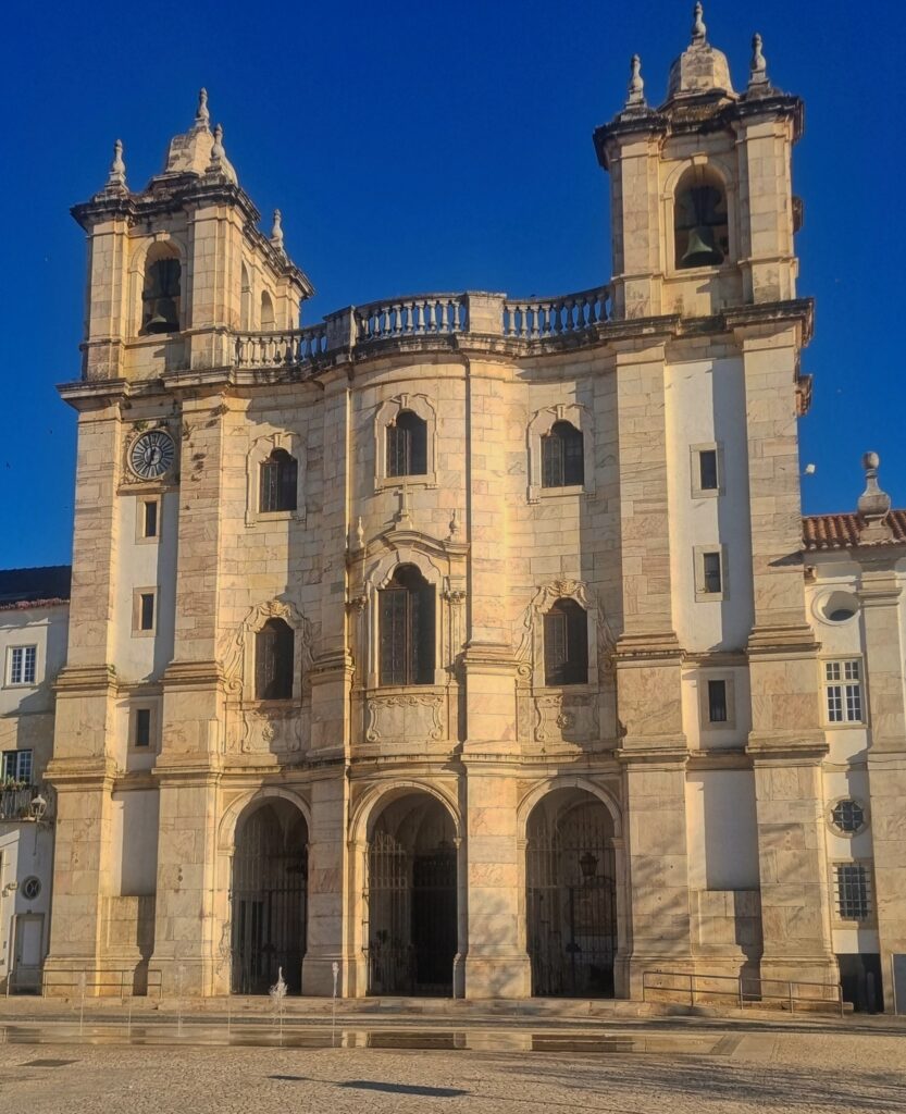 A marble cemetery in Estremoz, Portugal